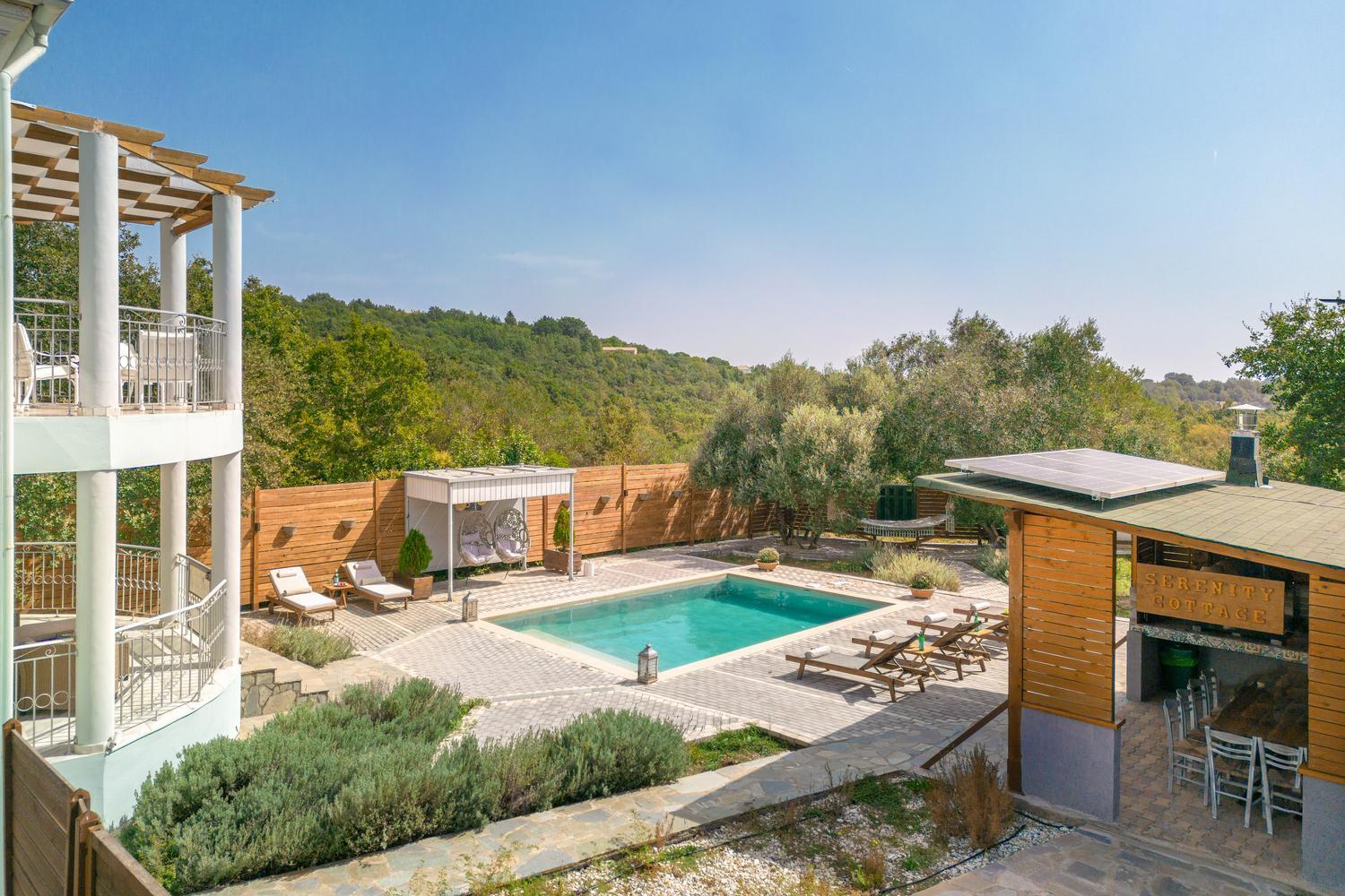 Villa Serenity - Off Grid Villa Poulades Exterior photo