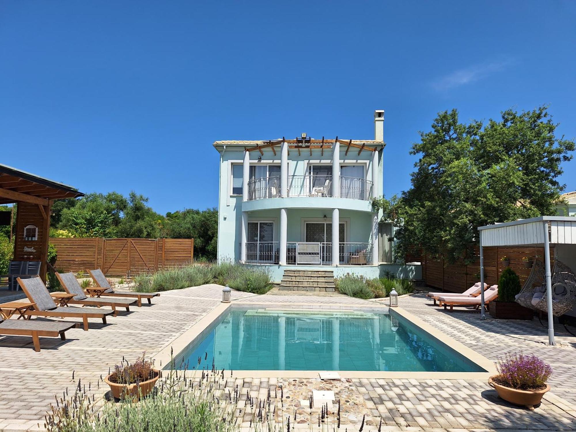 Villa Serenity - Off Grid Villa Poulades Exterior photo